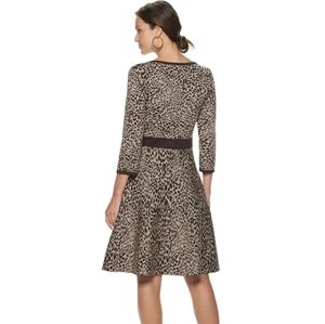 Nina Leonard Sweater Dress M